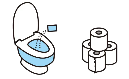 簡易トイレイラスト