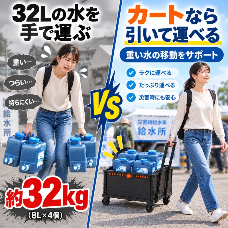 カートありと無しの違い