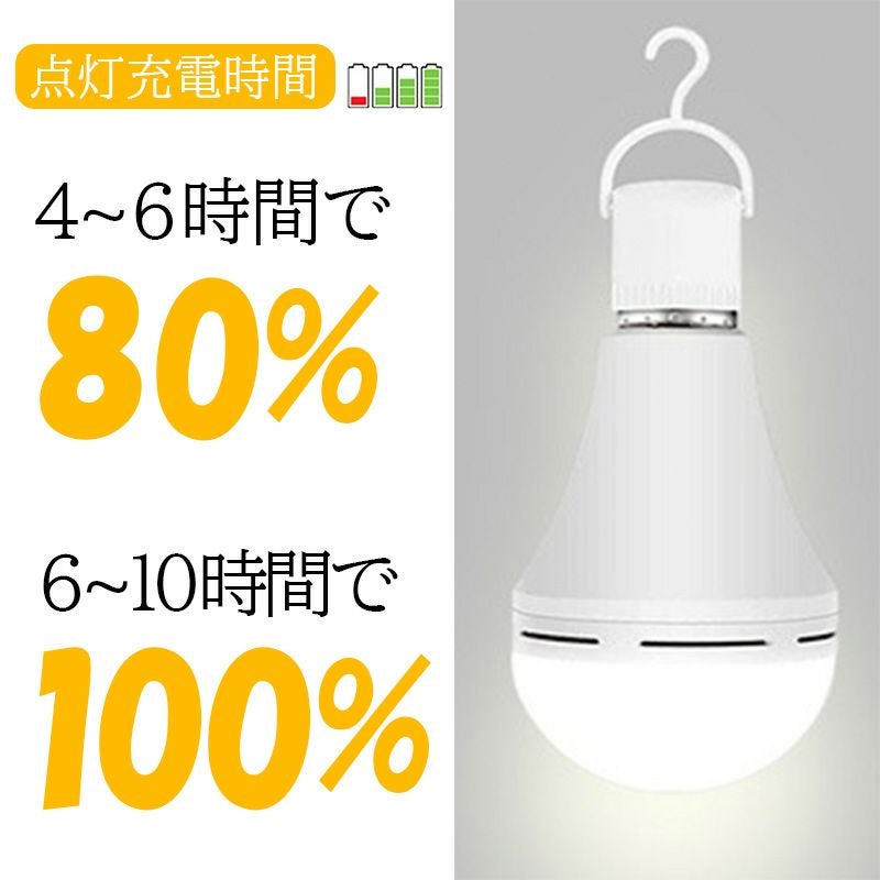 充電時間(4～6時間80%、6～10時間100%